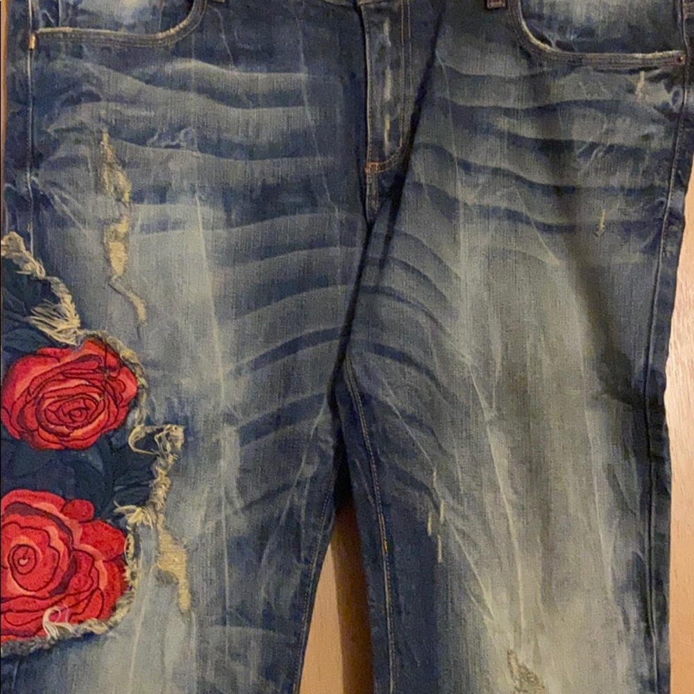Men’s blue jeans